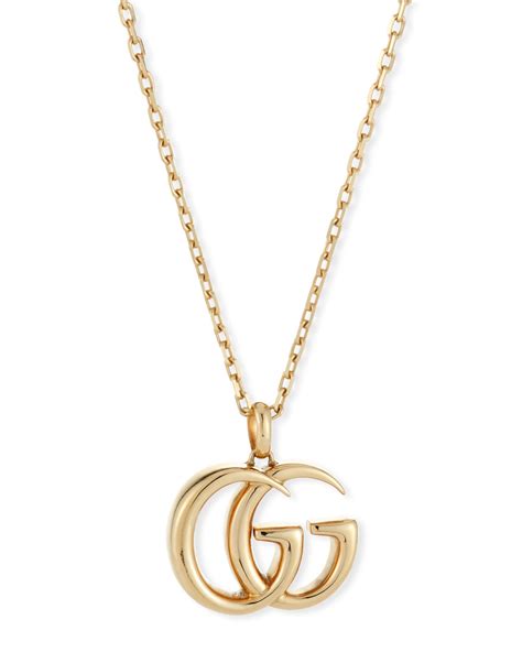 gucci gold necklace set.